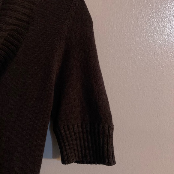 BCBGMaxazria. Women’s relaxed turtleneck, three-quarter sleeve sweater. Size XS. - Picture 6 of 8